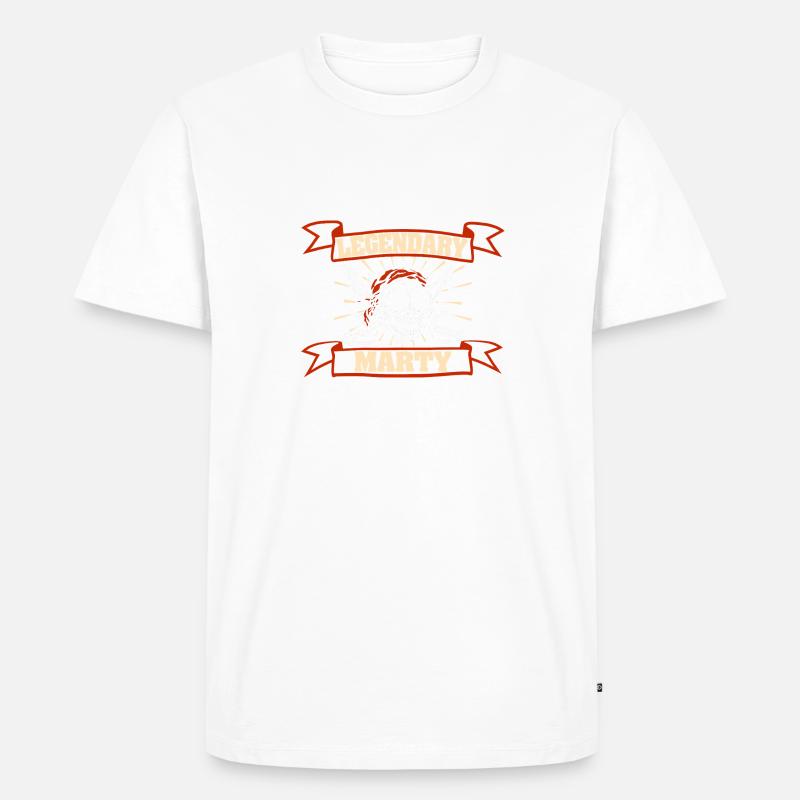 Geschenk für Marty - Männer Premium Bio T-Shirt - undefined