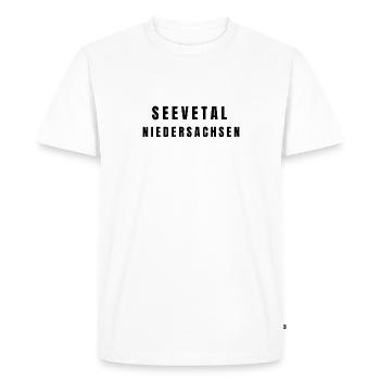 Seevetal Basse-Saxe - T-shirt Premium bio Homme - blanc - Devant - Nico (187cm)