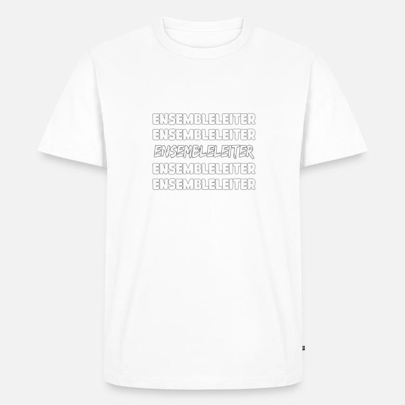 Job Ensembleleiter - Männer Premium Bio T-Shirt - undefined