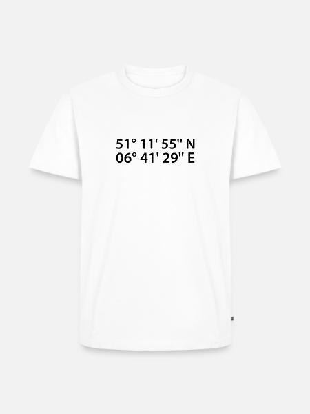 Neuss coordinates - Men's Premium Organic T-Shirt - white
