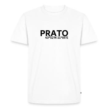 Prato coordinates - Men's Premium Organic T-Shirt - white - Front - Nico (187cm)