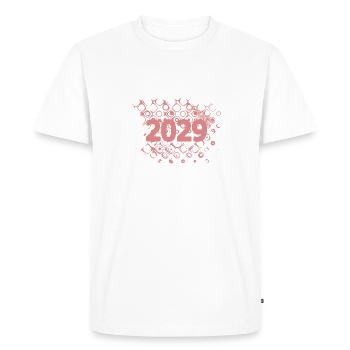 2029 - T-shirt Premium bio Homme - blanc - Devant - Nico (187cm)