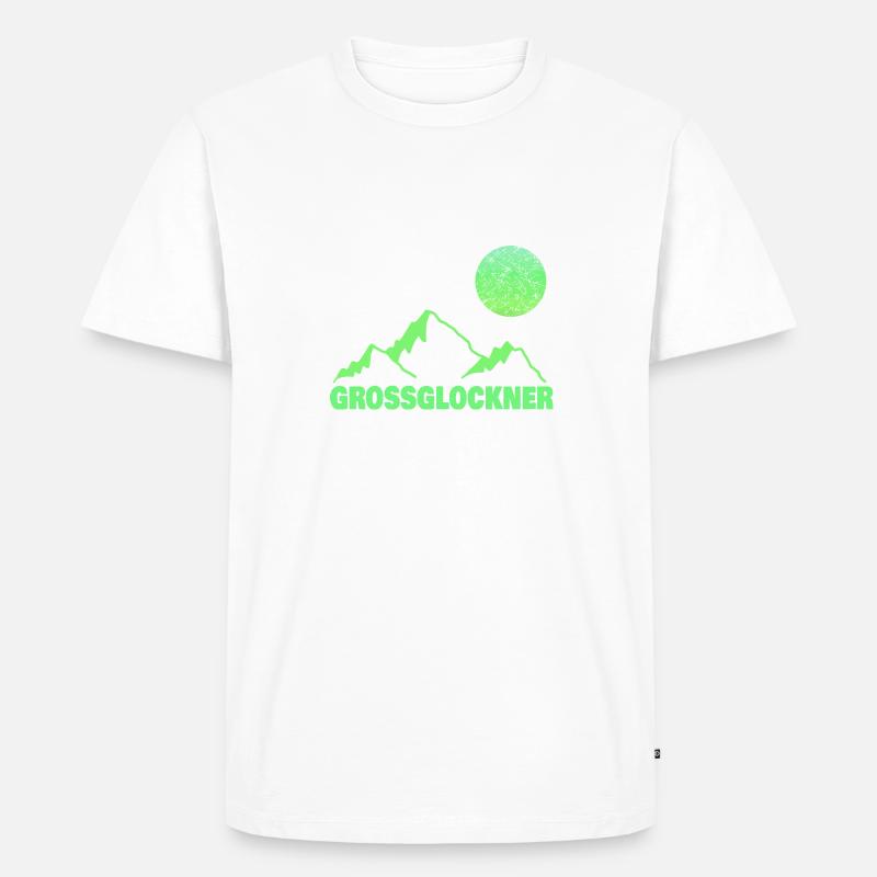 Klettern Grossglockner - Männer Premium Bio T-Shirt - undefined