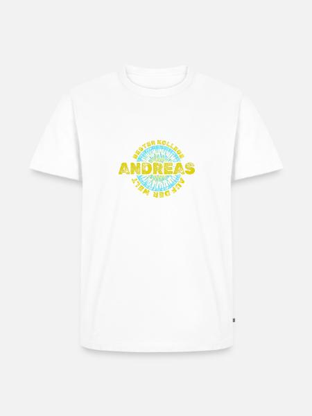 Arbeitskollege Andreas - Männer Premium Bio T-Shirt - 