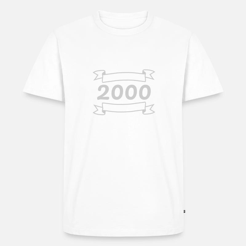 2000 2000 - Männer Premium Bio T-Shirt - undefined