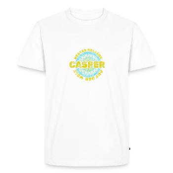 Casper - T-shirt Premium bio Homme - blanc - Devant - Nico (187cm)