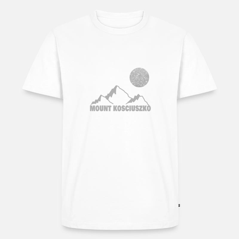 Klettern kosciuszko - Männer Premium Bio T-Shirt - undefined