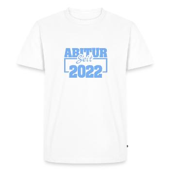 Abitur 2022 - T-shirt Premium bio Homme - blanc - Devant - Nico (187cm)