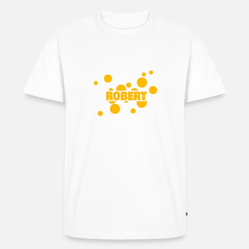 Robert als Robert - Männer Premium Bio T-Shirt - undefined