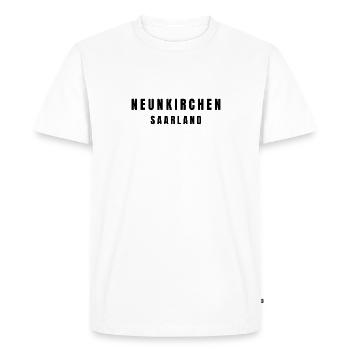 Neunkirchen Saarland - Men's Premium Organic T-Shirt - white - Front - Nico (187cm)