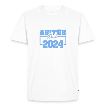 2024 - Men's Premium Organic T-Shirt - white - Front - Nico (187cm)