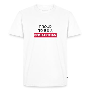 Pediatrician Kinderarzt Pédiatre Doctor Arzt - Men's Premium Organic T-Shirt - white - Front - Nico (187cm)