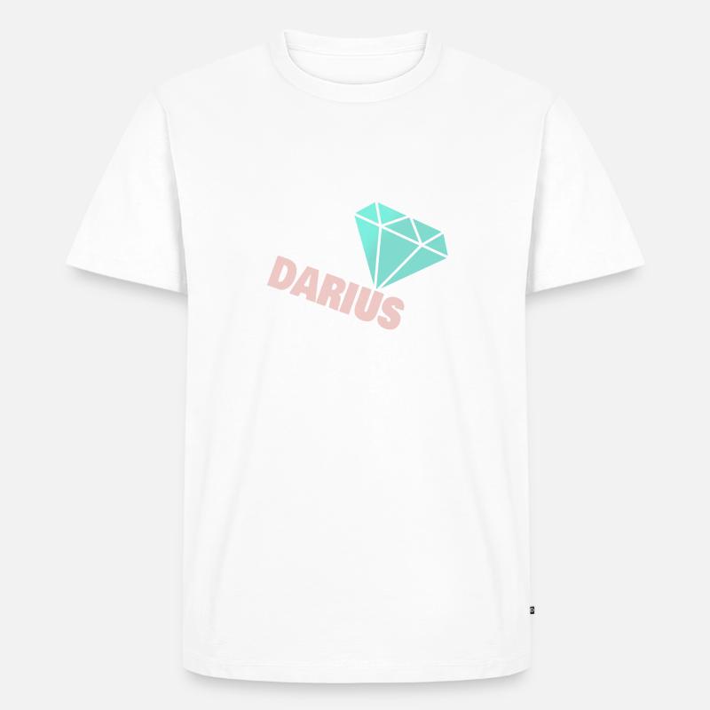 Darius als Edel - Männer Premium Bio T-Shirt - undefined