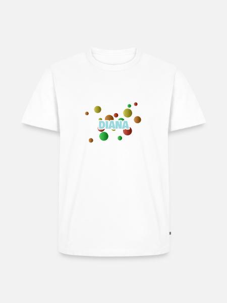 Diana Diana - Men's Premium Organic T-Shirt -