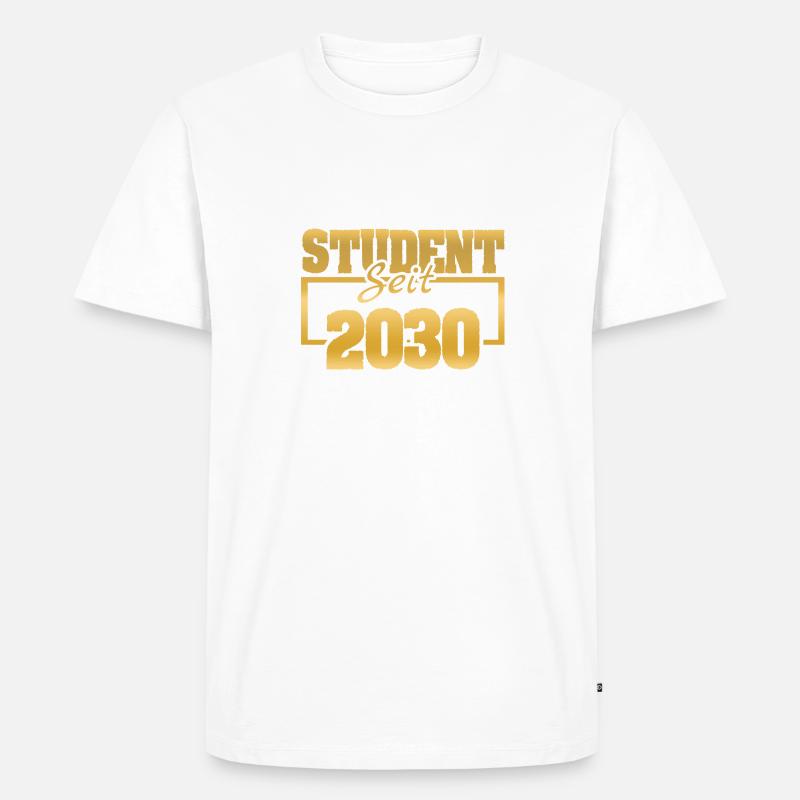 Student 2030 - Männer Premium Bio T-Shirt - undefined