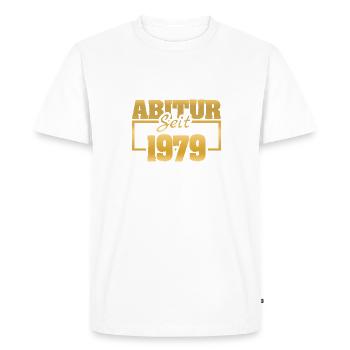 Graduating Class of 1979 - Men's Premium Organic T-Shirt - white - Front - Nico (187cm)