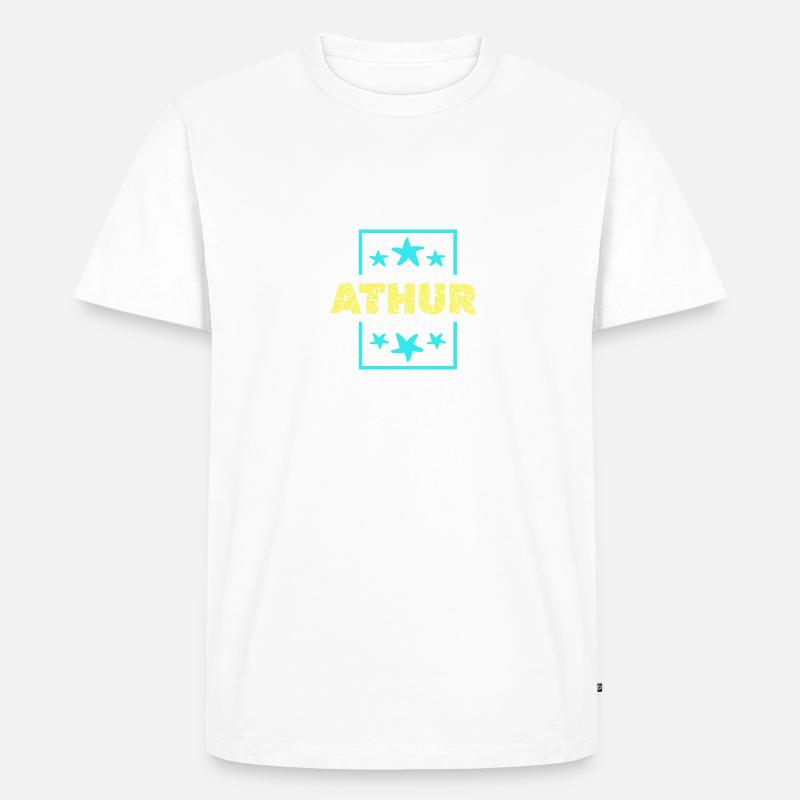 Athur als Athur - Männer Premium Bio T-Shirt - undefined