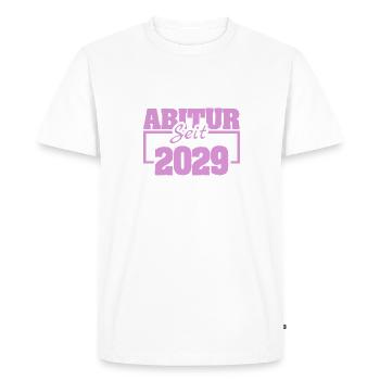 Abitur 2029 - T-shirt Premium bio Homme - blanc - Devant - Nico (187cm)