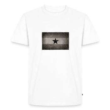 Ghana - T-shirt Premium bio Homme - blanc - Devant - Nico (187cm)