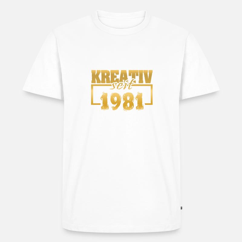Artwork 1981 - Männer Premium Bio T-Shirt - undefined