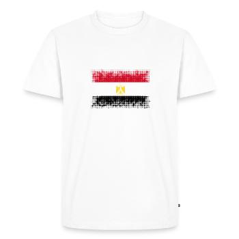 Egypt - Men's Premium Organic T-Shirt - white - Front - Nico (187cm)