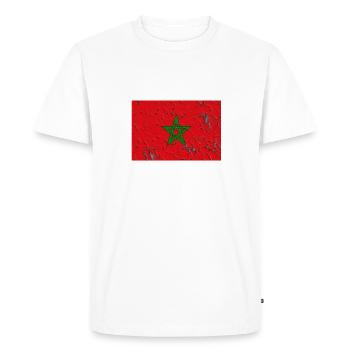 Gift for Morocco - Men's Premium Organic T-Shirt - white - Front - Nico (187cm)