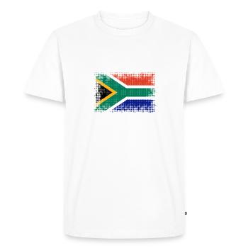 L’Afrique du Sud en tant qu’Afrique du Sud - T-shirt Premium bio Homme - blanc - Devant - Nico (187cm)
