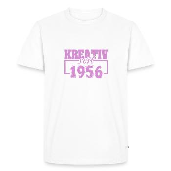 Artistes 1956 - T-shirt Premium bio Homme - blanc - Devant - Nico (187cm)