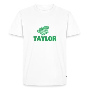 Taylor - T-shirt Premium bio Homme - blanc - Devant - Nico (187cm)