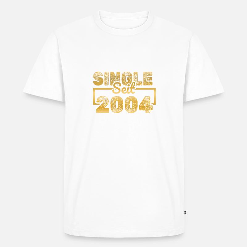 Single 2004 - Männer Premium Bio T-Shirt - undefined