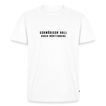 Schwäbisch Hall, Bade-Wurtemberg - T-shirt Premium bio Homme - blanc - Devant - Nico (187cm)