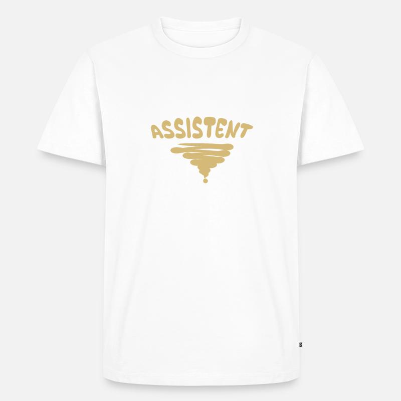 Beruf Assistent - Männer Premium Bio T-Shirt - undefined