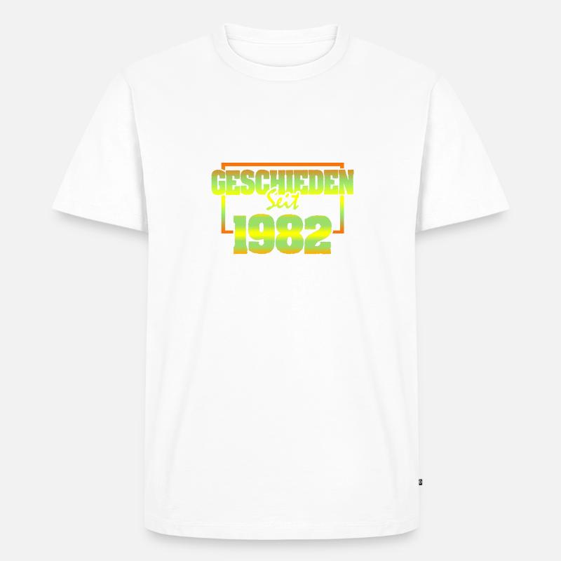 Ehemann 1982 - Männer Premium Bio T-Shirt - undefined