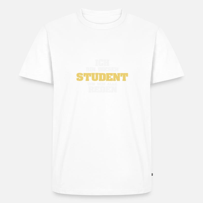 Beruf Student - Männer Premium Bio T-Shirt - undefined