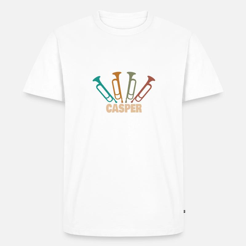 Vorname Casper - Männer Premium Bio T-Shirt - undefined