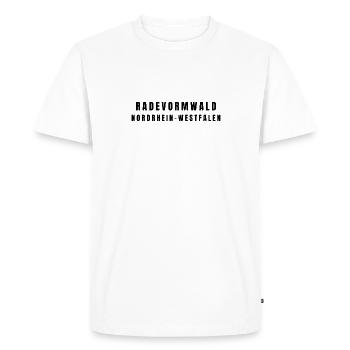 Coesfeld, North Rhine-Westphalia - Men's Premium Organic T-Shirt - white - Front - Nico (187cm)