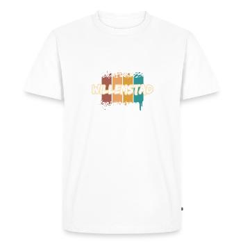 Don pour Willemstad - T-shirt Premium bio Homme - blanc - Devant - Nico (187cm)