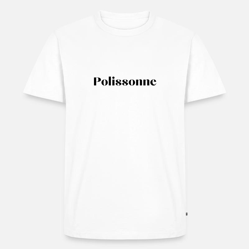 Frech - Männer Premium Bio T-Shirt - Weiß
