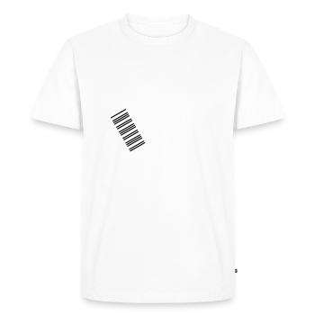 Clavier - pour les musiciens parmi vous - T-shirt Premium bio Homme - blanc - Devant - Nico (187cm)