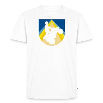 VTT Stuntman Motorsport - T-shirt Premium bio Homme - blanc - Devant - Nico (187cm)