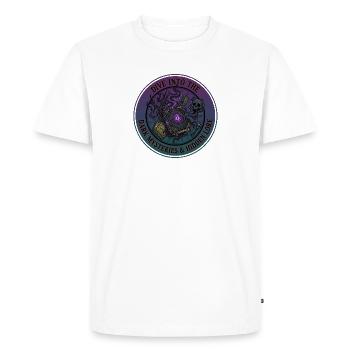 Dark Romance - Men's Premium Organic T-Shirt - white - Front - Nico (187cm)
