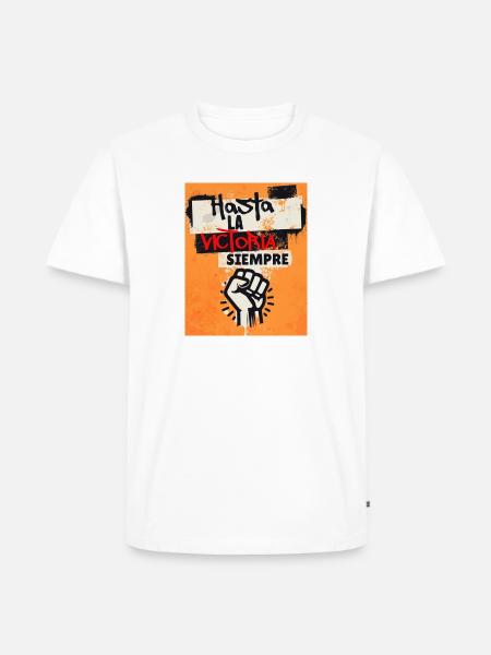 La victoria - Männer Premium Bio T-Shirt - Weiß