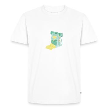J'peux pas j'ai trek - T-shirt Premium bio Homme - blanc - Devant - Nico (187cm)