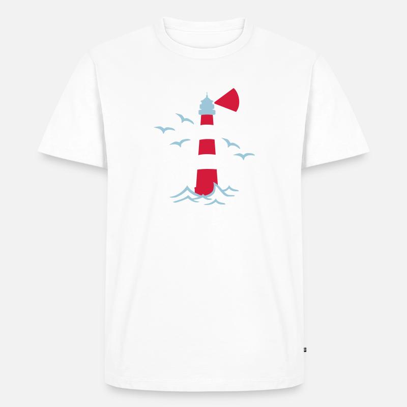 Phare - T-shirt Premium bio Homme - blanc