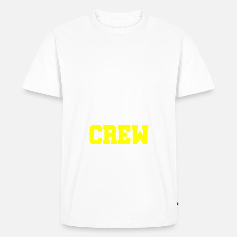 Grill Crew - Männer Premium Bio T-Shirt - Weiß