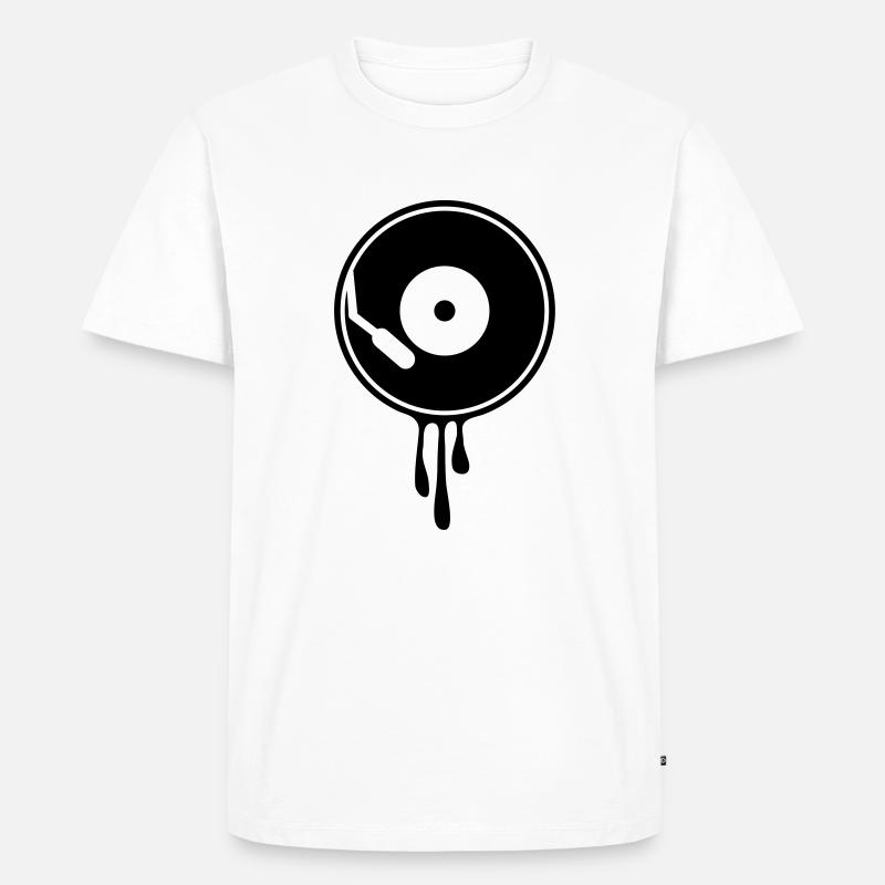 Vinyle chaud - T-shirt Premium bio Homme - blanc