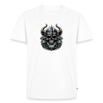 L’âme du marin - T-shirt Premium bio Homme - blanc - Devant - Nico (187cm)