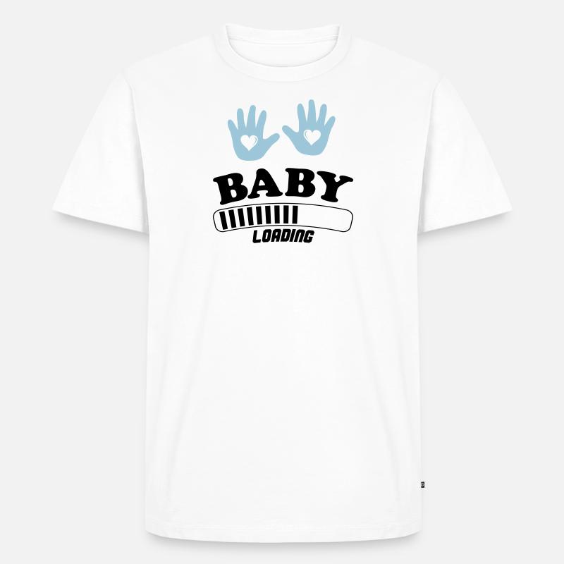 bébé loading - T-shirt Premium bio Homme - blanc