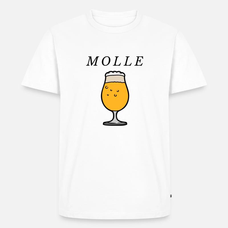 Molle - Männer Premium Bio T-Shirt - Weiß