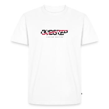 dubstep LE - Men's Premium Organic T-Shirt - white - Front - Nico (187cm)